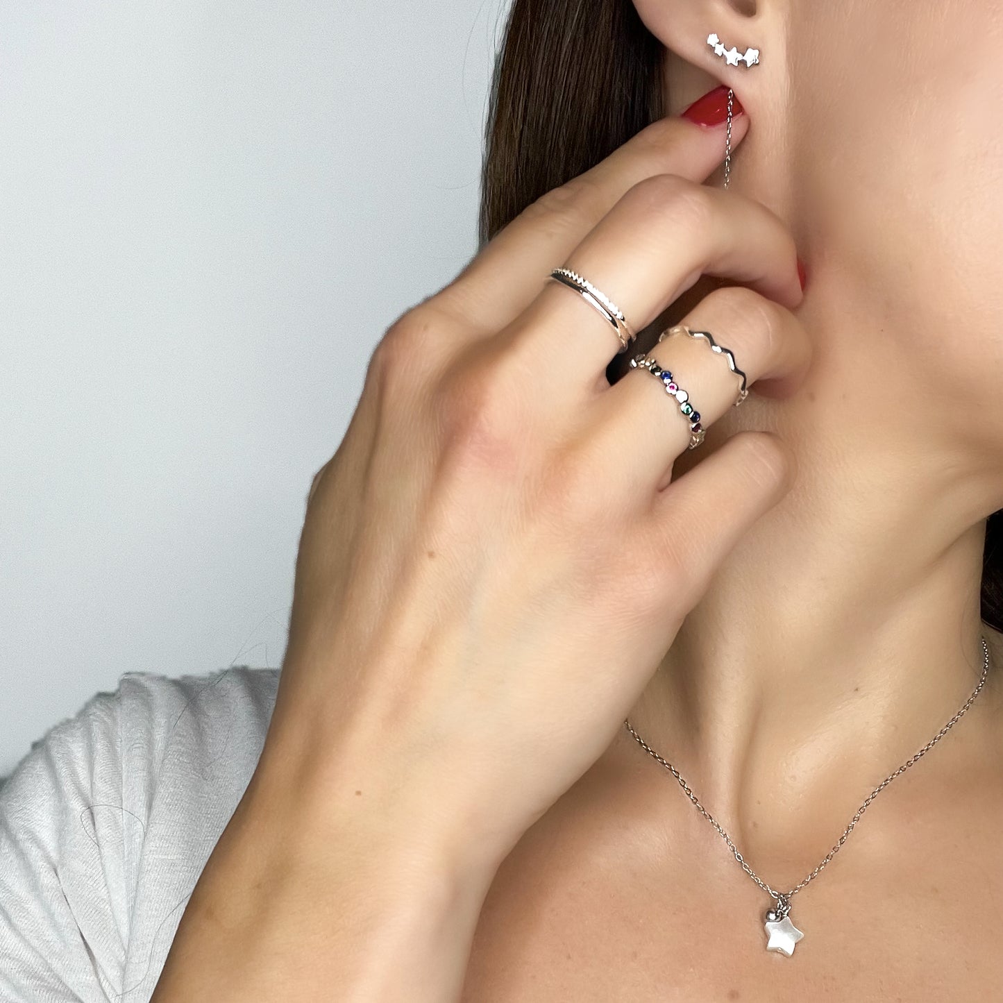 LAURA STAR EAR CLIMBERS