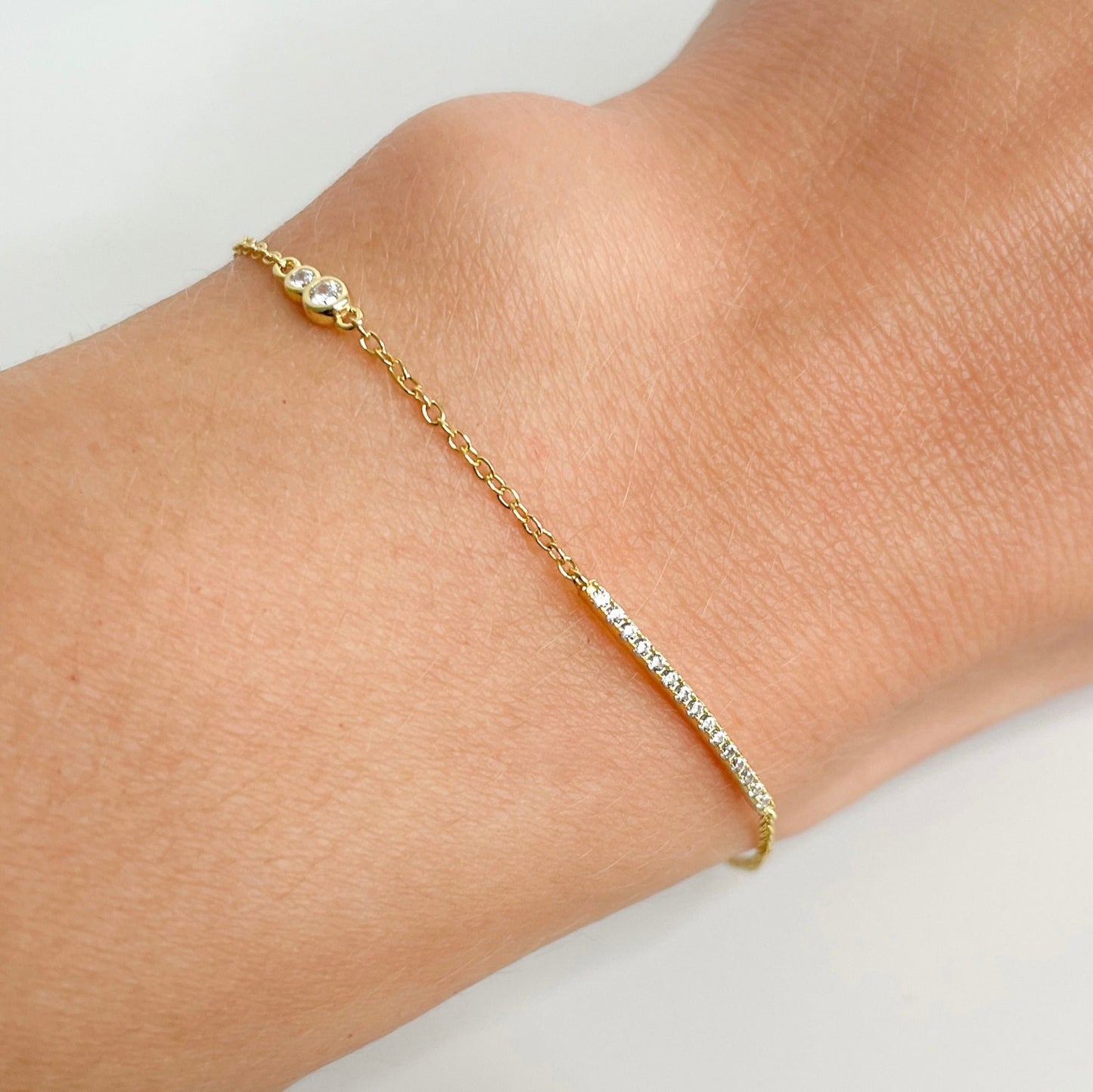 BAYANG GOLD TENNIS BRACELET