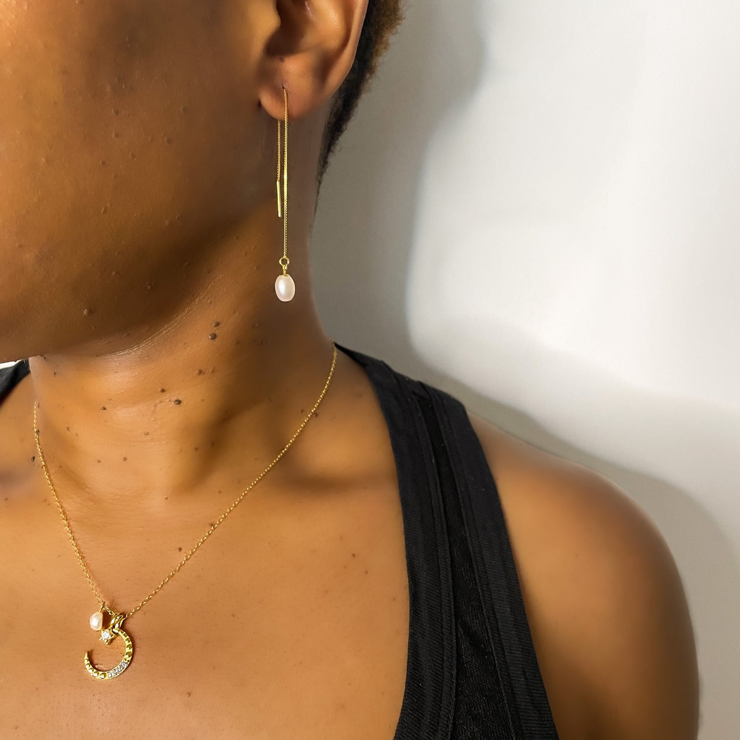 ALTHEA DROP PEARL EARRINGS